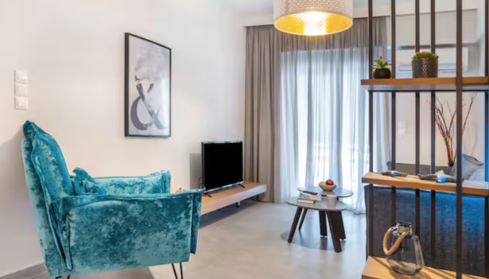 Armchair and living room