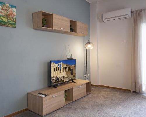 Living room and tv